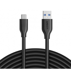 USB კაბელი Anker Powerline USB-C Black A8167011
