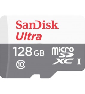 MicroSD მეხსიერების ბარათი SanDisk 128GB SDSQUNR-128G-GN6TA